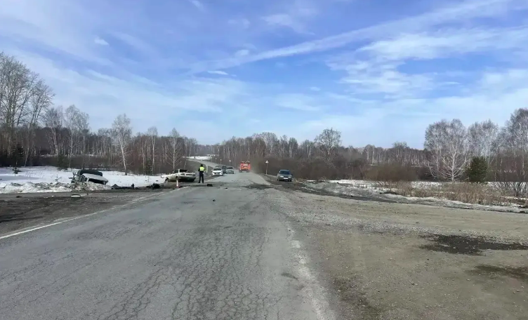 Фото Страшные кадры аварии: появились подробности гибели двух людей в Тогучинском районе 2